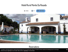 Tablet Screenshot of monte-rosada.pt